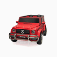 thumbnail image 3 of Kids VIP Mercedes Benz G Series Camion Électrique 4x4 24V Personnalisé Rouge Mat pour Enfants avec Bluetooth et Télécommande, 3 of 8