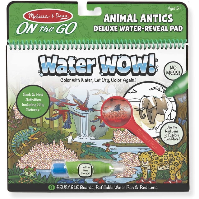 Libro de Actividades ¡Wow! Melissa & Doug Agua Animales Antics MD-1258845