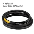 thumbnail image 3 of Uxcell 54''Industrial Drive V-Belt Transmission Belt Rubber Black 1pcs, 3 of 5