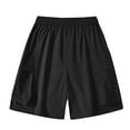 thumbnail image 6 of Mens Shorts - Lightweight Outdoor Work Shorts for Men Men's Summer Beach Shorts Quick Dry Athletic Workout Gym Shorts Activewear Workout Shorts for Men, 6 of 9