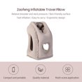 thumbnail image 4 of Almohada inflable de viaje Zaofeng, almohada portátil para el descanso del cuello y la cabeza, ergonómica, 4 of 8