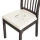 thumbnail image 1 of Funda de asiento para silla de comedor FORCHEER, piel sintética, impermeable, juego de 6, 1 of 7