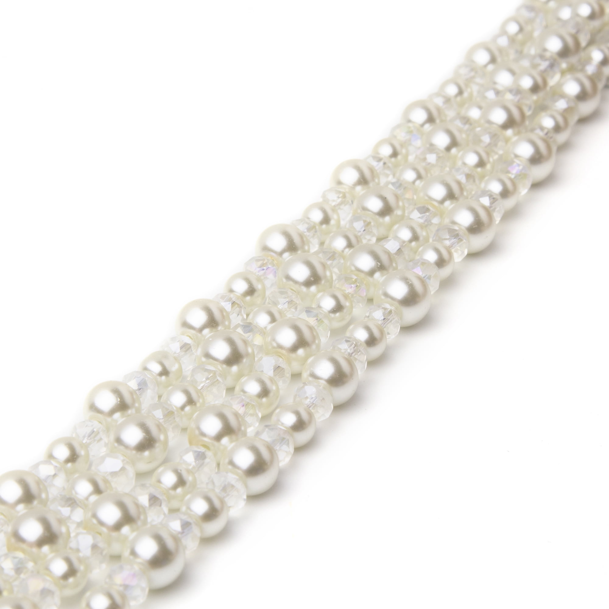 100 PCS Wedding Cards Embellishments Lovely Flat Back Pearl Flower Beads 11mm