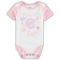 thumbnail image 2 of Newborn & Infant White/Pink Chicago Cubs Spreading Love Bodysuit & Tutu with Leggings Set, 2 of 3