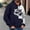 Blue, variant on Timoontee Men's Sweatshirts Loose Long Sleeve Smile Face Print Pullover Tops Fall Winter Casual Hoodies Color Block Kangaroo Pocket Hooded Sweatshirts Beige XXL