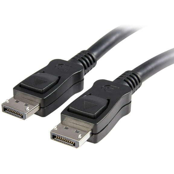 StarTech 20' Male DisplayPort Cable with Latches, 26 AWG