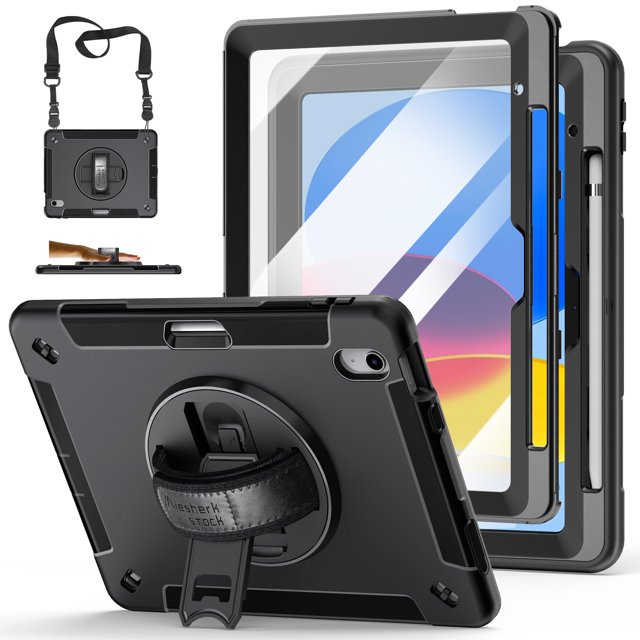 Funda Miesherk STOCK de grado militar a prueba de golpes para iPad 10 2022