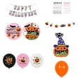 thumbnail image 3 of Halloween Party Decoration Set Decorative Party Balloon Set Party Banner Set, 3 of 10