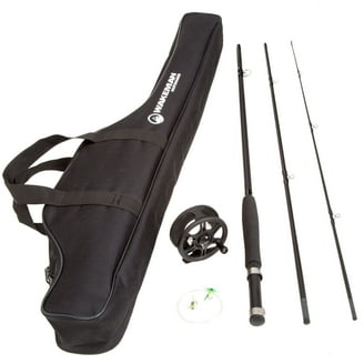 Free Shipping! Wakeman Outdoors 3-Piece Fly Fishing Rod and Reel Combo Kit with Case, Lightweight Fiberglass - Walmart.com Free Shipping! Wakeman Outdoors 3-Piece Fly Fishing Rod and Reel Combo Kit with Case, Lightweight Fiberglass - Walmart.com