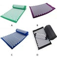 thumbnail image 2 of Thinsony Cotton ABS Acupressure Mat Portable Foldable Reusable Replacement Professional Household Neck Back Muscle Massage Mats Green, 2 of 6