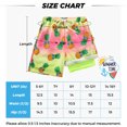 thumbnail image 2 of GYRATEDREAM 2 Pack Boys Swim Trunks with Boxer Brief Liner Boys Swimwear Quick Dry Bathing Suit Toddler Swim Trunks 5-16 Years, 2 of 12