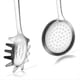 thumbnail image 2 of Cuchara para Espaguetis y Espumadera de Acero Inoxidable 18/0 para Cocinar, Cuchara para FreíR Resistente, Colador de Pasta y Espumadera., 2 of 5