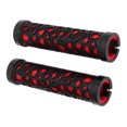 thumbnail image 3 of Bike Handlebar Grip, Raised Texture Anti Slip Double Locked Bike Handle Grip High Strength Hard Plastic  For Mountain Bike, 3 of 8