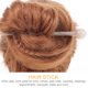 thumbnail image 5 of Tortuga con cáscara larga cabello acetato para cabello para mujeres cabello largo grueso, 5 of 5