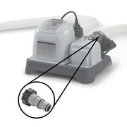 Intex Replacement Hose Adapter A w/ Collar for Threaded Connection Pumps (Pair)