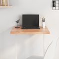 thumbnail image 1 of vidaXL Table Top Light Brown 60x40x(2-4) cm Treated Solid Wood Oak, 1 of 5