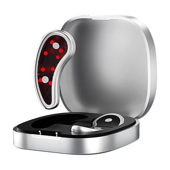 Under Eye Light Therapy Device, Portable Massager Patches, Rechargeable Beauty Device Aging Device with Eye Massage for Relieve EyeBags, Fatigue, Dark Circles, Wrinkle