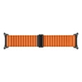 thumbnail image 2 of Band for Samsung Galaxy Watch Ultra Bands 47mm Men/Women,Rugged Fabric Nylon Alpine Sport Loop Strap for Samsung Galaxy Watch 7 Ultra Band 47 mm 2024 Breathable Replacement Wristband,Orange, 2 of 7