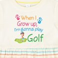 thumbnail image 4 of Inktastic Golfing Girls Future Golfer Girls Baby Dress, 4 of 5