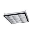thumbnail image 4 of Lithonia Lighting PT2U MV Silver 9-Cell Volt Parabolic Troffer, 2-Feet by 2-Feet, 4 of 5