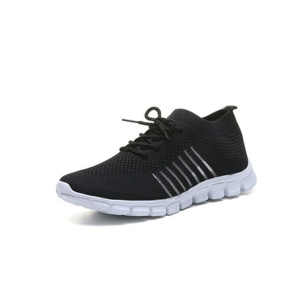 

LUXUR Women s Fashion Sneakers Lace Up Breathable Casual Waking Shoes