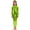 Green, variant on Kids Boys Girls Metallic One Piece Full Length Tights Unitard Shiny Gymnastics Leotard Dance Suit Silver XL/150