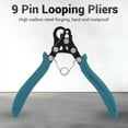 thumbnail image 3 of Alicates Looper Alicates 3mm 9 Pin Wire Loop Tool Ergonómico Fabricación De Joyas Looper Para Cables 18-26 AWG, 3 of 7