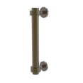 thumbnail image 2 of 8-in Door Pull with Groovy Accents in Polished Nickel, 2 of 5