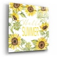 thumbnail image 2 of Epic Art 'Hello Summer' by Cindy Jacobs, Acrylic Glass Wall Art, 12"x12", 2 of 8