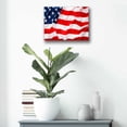 thumbnail image 6 of Epic Art 'Flag of the United States of America' by Epic Portfolio, Acrylic Glass Wall Art, 16"x12", 6 of 7