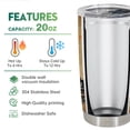 thumbnail image 3 of Taza de café Tumbler Oasisdream de acero inoxidable, 600 ml, 3 of 6