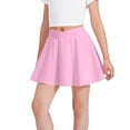 thumbnail image 3 of Diufon Uniform Skirts for Girls High Waist A-line Skorts Summer Athletic Pleated Cute Skirts with Pockets, 3 of 9