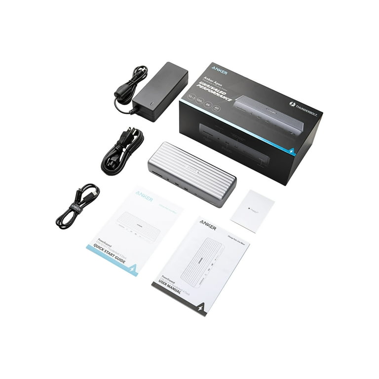 その他 Anker Apex Thunderbolt 4 Docking Station Amazon.com: Anker 777 Thunderbolt Docking Station (Apex, 12-in-1