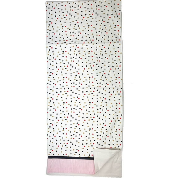 Decor Valentine Polka Dots & Stripes Table Runner, 14"x72" Love Theme