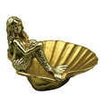 thumbnail image 3 of Bandeja para joyas con forma de concha de sirena, organizador de joyas, bandeja creativa de resina para guardar joyas, collares, llaves, entrada, sala, 3 of 8