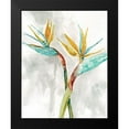 thumbnail image 2 of Robinson, Carol 20x24 Black Modern Framed Museum Art Print Titled - Bird of Paradise I, 2 of 5