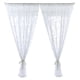thumbnail image 1 of 1pc Exhaust-free Lace Curtain Finished Products Wear Rod European Tianchen White Yarn Curtain Door Curtain Bedroom Bay Window Gauze, 1 of 5