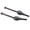 Black, variant on NFTIGB 2Pcs Steel Drive Shafts Transmission Parts RC Crawler Car Replacement Upgrade Accessories Heavy Duty Scale Models Black 3.94 inches / 10 cm Length[cite: 1]