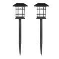 thumbnail image 1 of Luces Solares Para Césped 600Mah Luces De Paisaje Alimentadas Por Energía Solar Ip65 Impermeable Luz Blanca Cálida Luces De Camino Para Jardín Patio Trasero 2 Uds sonducket HA017393-00, 1 of 7