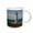 White, variant on 3drose, Passing Manistee North Pierhead Lighthouse - Us23 Jre0000 - Joe Restuccia Iii, 11oz Mug