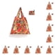 thumbnail image 2 of Sonducket Bolso de compras para hombres y mujeres, bolsa de comestibles portátil plegable, para acampar, viajar, verduras, monedero, llaves, Type1 NO1, 2 of 6