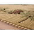 thumbnail image 2 of Designer Home Woodlands Area Rug 2055 40926 Farmington Beige Acorns Stems 1' 10" x 2' 8" Rectangle, 2 of 2