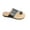 Black, variant on Loliuicca Women Slippers, Elegant Leather Non-slip Sandals Summer Shoes