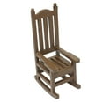 thumbnail image 1 of Mini Rocking Chair Wood Figurine, Brown, 2-Inch, 1 of 1