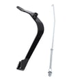 thumbnail image 1 of Motorcycle Back Brake Foot Pedal Lever, High Sensitivity Easy Control Brake Foot Lever Pedal Rod  for PW80 Y-Zinger 1983 To 2006, 1 of 7