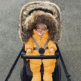 thumbnail image 5 of Vrotazzy Boys Wear Baby Romper Suit Warm Hooded Snowsuit Jumpsuit Down Coat Padded Outwear, 5 of 9