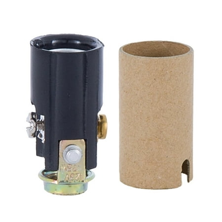 

B&P Lamp® Candelabra Base Candle Socket with 1/8 F hickey 1 1/2 overall height