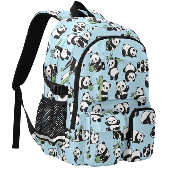 ALAZA Pandas Cute Print Student Backpack School Bookbag Large Laptop Daypack Travel Bag