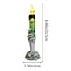 thumbnail image 3 of Candelabro con Luces de Vela para Halloween | Luces con Forma de Mano de Esqueleto | Adornos con Forma de Mano de Fantasma | Material de Resina Verde | Tamaño: 21,5 X 6 Cm | Funciona con Pilas | Acce, 3 of 6