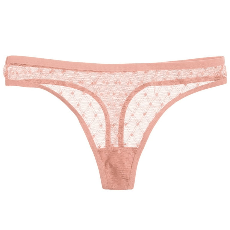 Spdoo Women's Low Rise T-Back G-string Invisible Thong Panty